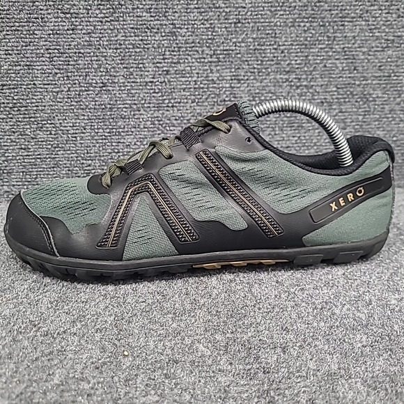 Xero Mesa Trail Minimalist Barefoot Running Shoes Men\'s Sz 9‎ Green Black main image 11
